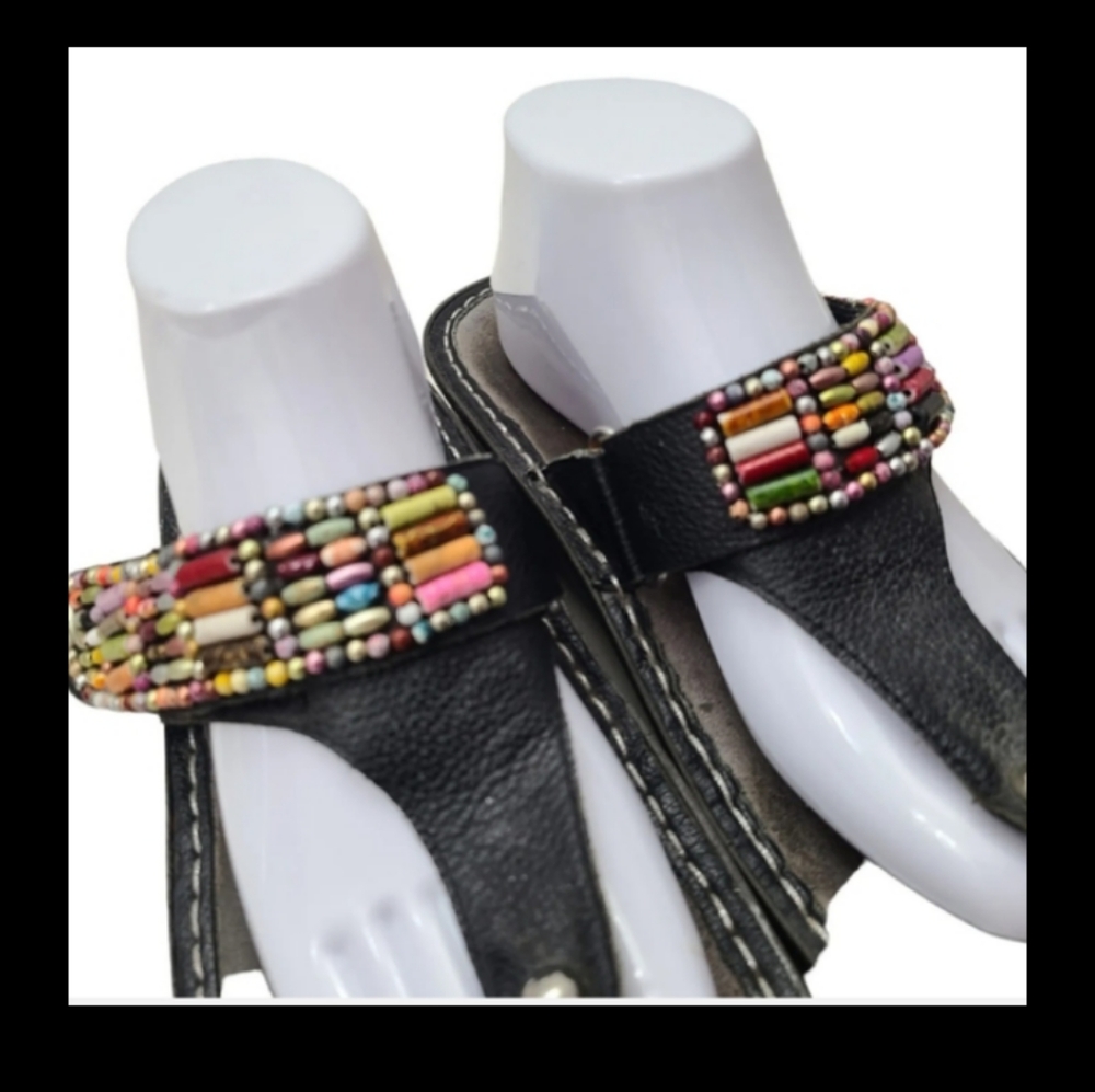Alegria by PG Lite Beaded Comfort Slip-On Wedge Sandal.
